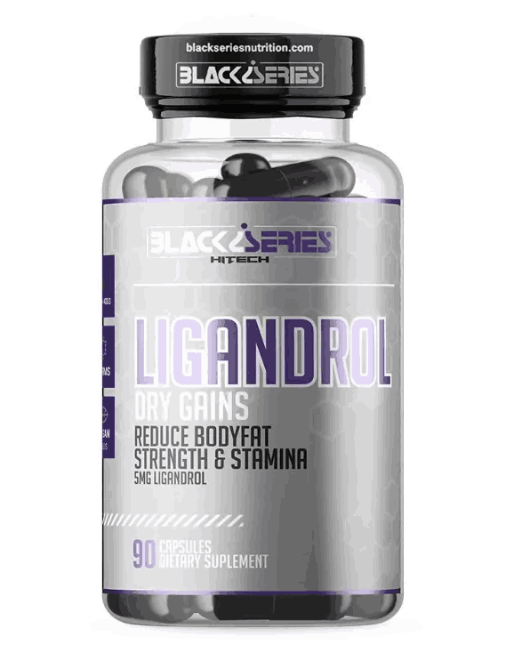 Ligandrol LGD-4033, 5mg, 60 Cápsulas, Black Series
