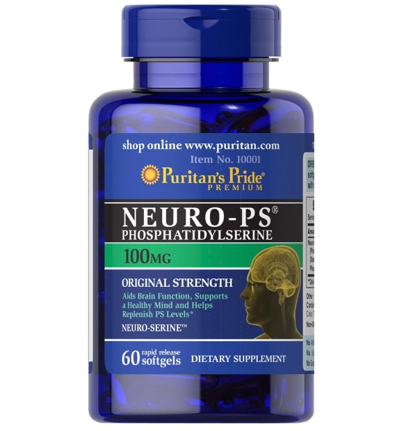 Neuro Ps, Fosfatidilserina 100mg, 60 Softgels, Puritan's Pride