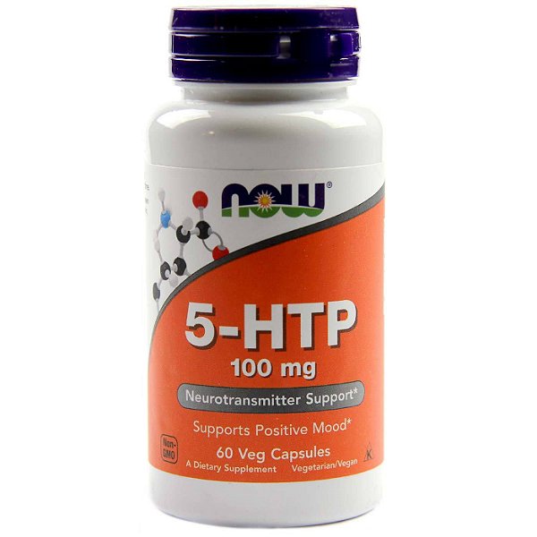 5-HTP 100 MG – 60 CAPS NOW FOODS