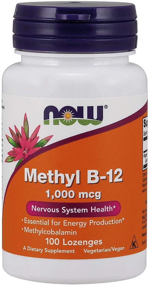 Methyl B-12 1000mcg (100 Caps) - Now Foods