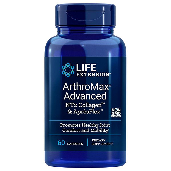 Arthromax Advanced Nt2 Collagen Life Extension 60 Capsulas
