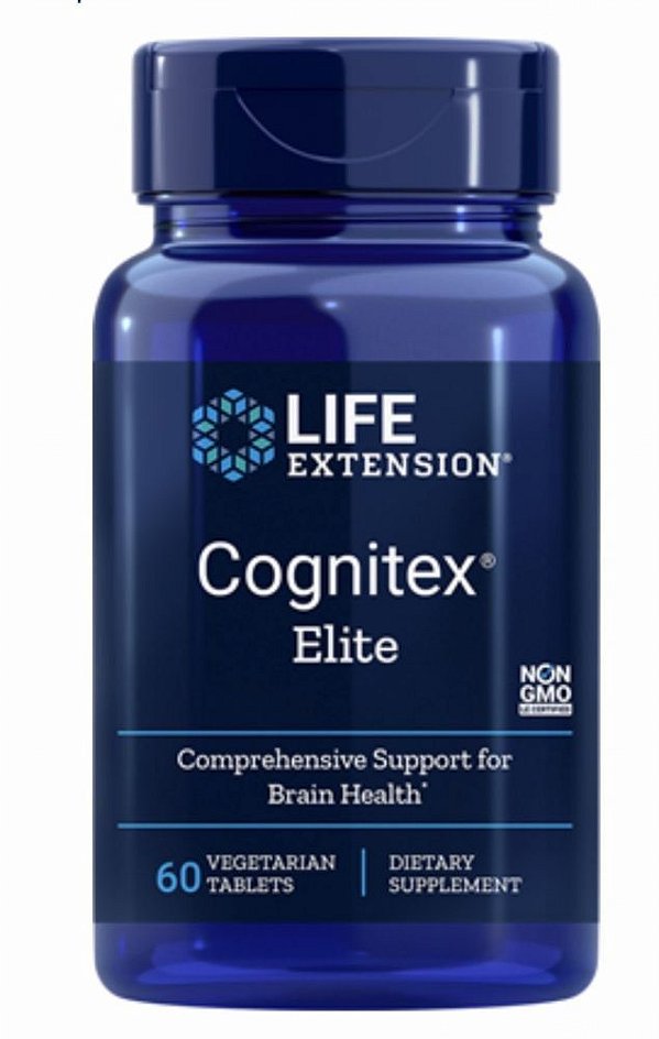 Cognitex Elite 60 Tablets - Saúde Do Cérebro Life Extension