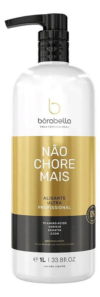 Borabella Não Chore Mais Alisante Ultra Profissional 1L - Passo 2