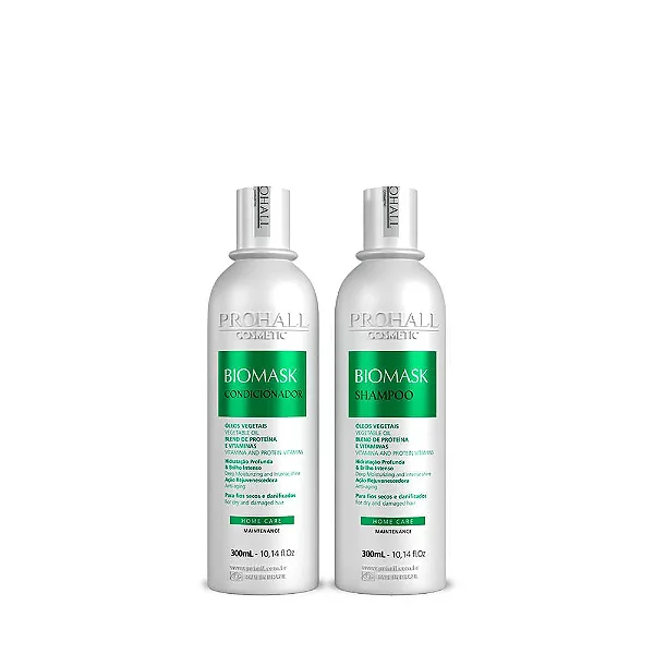 Kit Shampoo + Condicionador Ultra Hidratante Biomask - Prohall