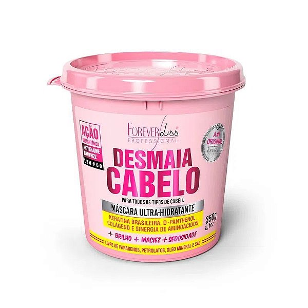 Máscara Desmaia Cabelo Ultra Hidratante 350g - Forever Liss