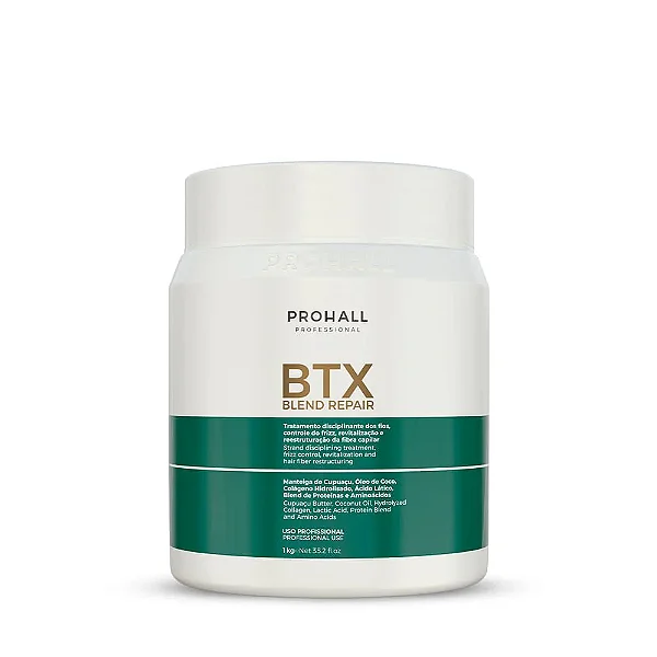Btx Capilar Orgânico Blend Repair Sem Formol 1kg