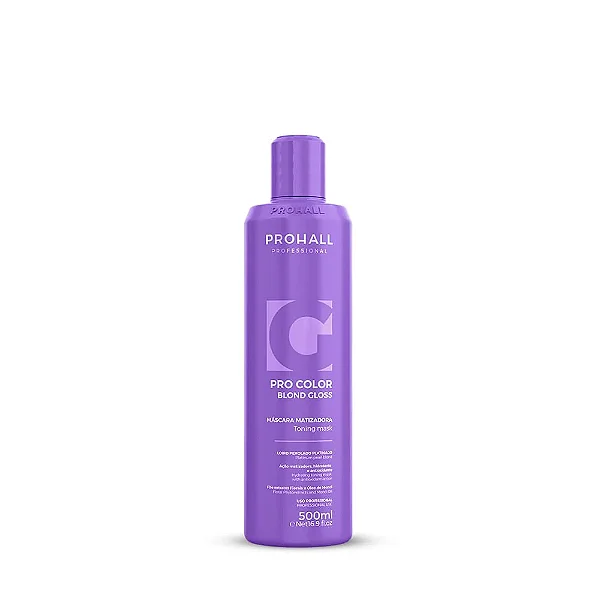 Matizador Blond Gloss Efeito Loiro Perolado 500ml Prohall