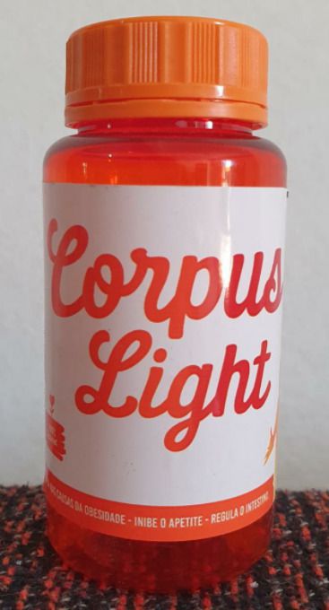 1x Emagrecedor 100% Natural Corpus Light - 50 Cápsulas