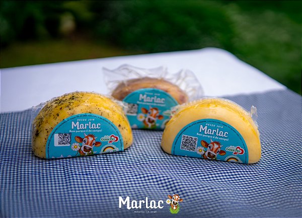 Combo Queijo Colonial 400g + Queijo Colonial Mar. Vinho 400g +Queijo Colonial Ervas Finas 400g