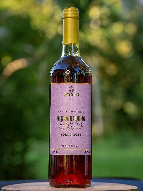 Vinho Seleção Vista Gaúcha Bordô Rose 750ml