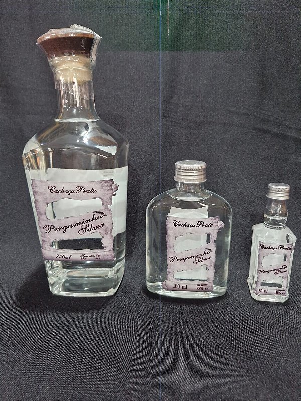 Kit Cachaça Prata Premium Branca