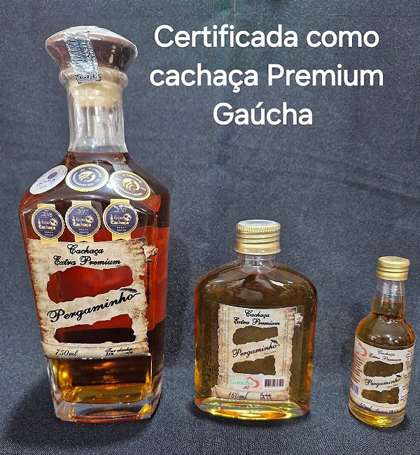 Kit Cachaça Pergaminho Amarela