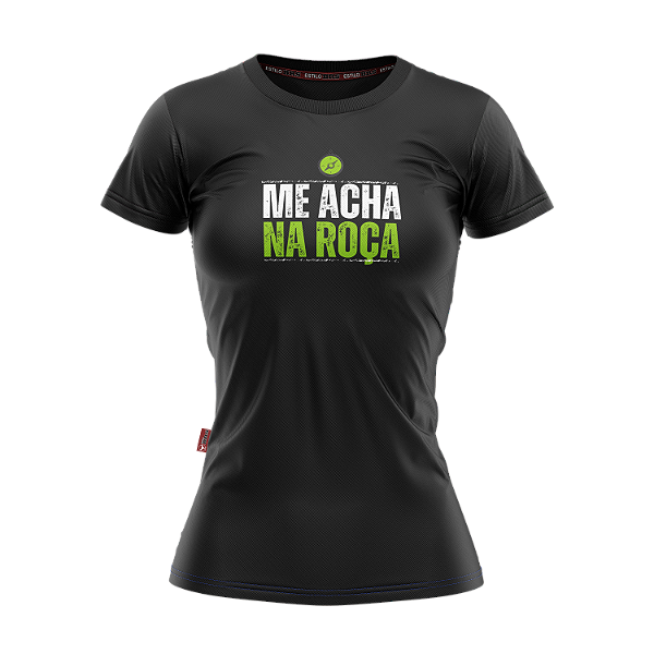 Camiseta Country Feminina Cowgirl Algodão Premium Me Acha na Roça