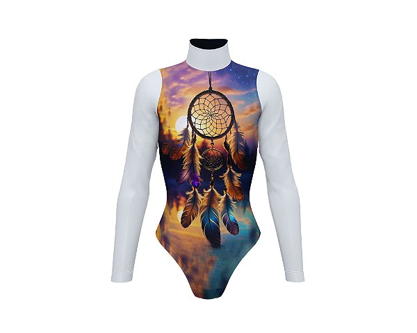 Body Manga Longa Country Cowgirl Filtro dos Sonhos