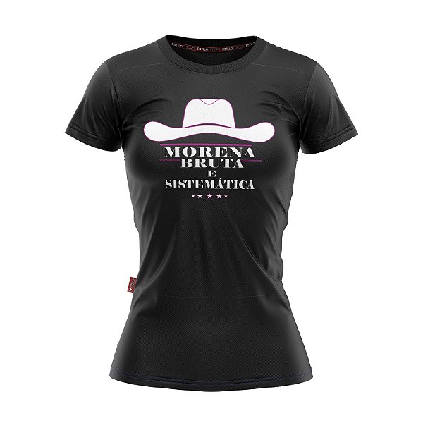 Baby Look Moda Country Cowgirl Morena Bruta & Sistematica