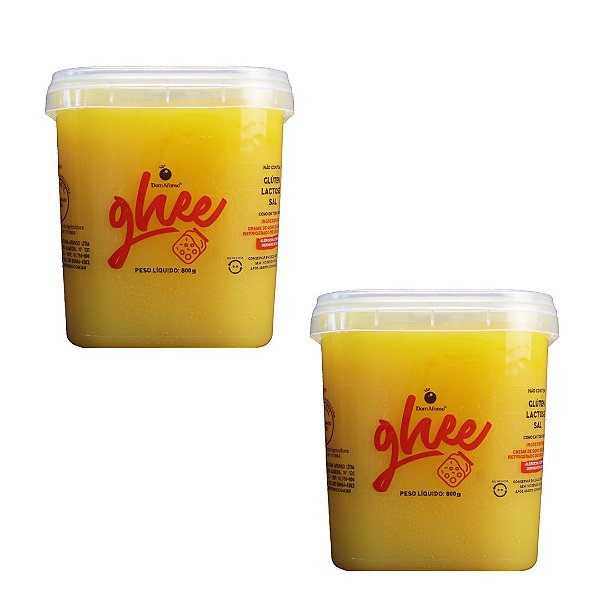Kit 2 Manteigas Ghee tradicional - 800g cada