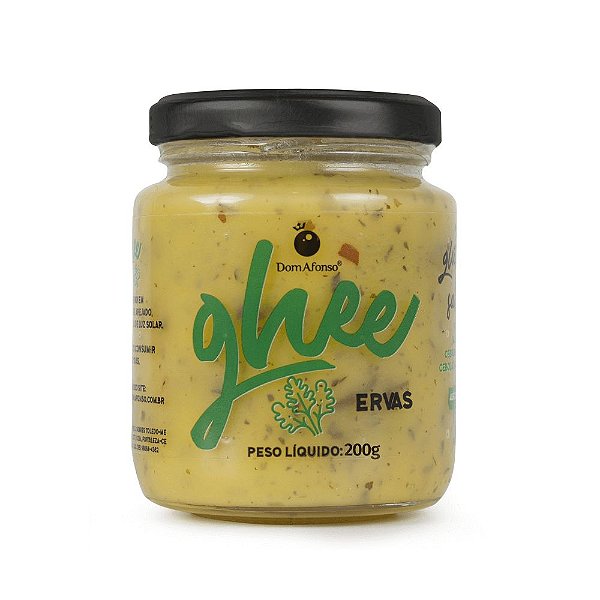Manteiga Ghee sabor Ervas