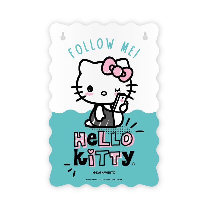Placa Decorativa Hello Kitty - Pop