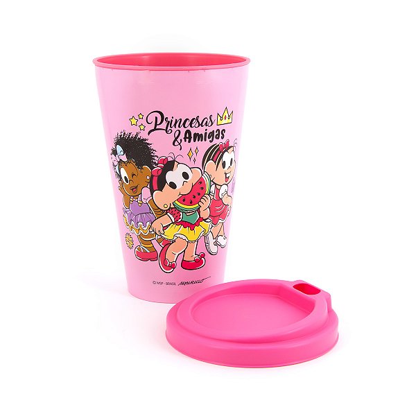 Copo Viagem Bucks Princesas Turma da Mônica