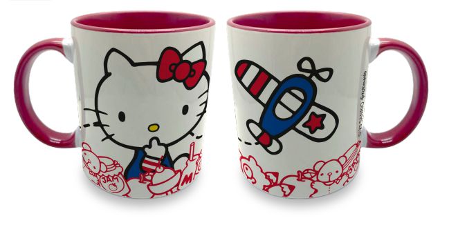 Caneca Porcelana 300ml Hello Kitty Vintagepop 01