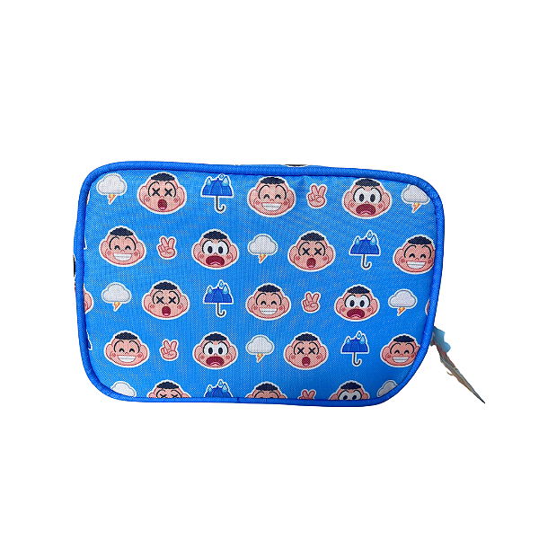 Necessaire Infantil Cascão Monimoji - Turma da Mônica | Fofinha e Prática