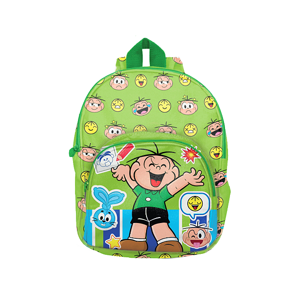 Bolsa Pequena Cebolinha Monimoji - Turma da Mônica 30x25 cm