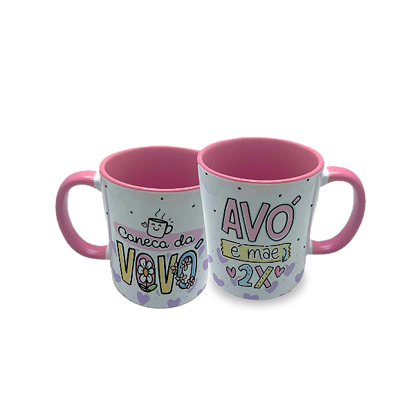 Caneca Porcelana Presente para Vovó