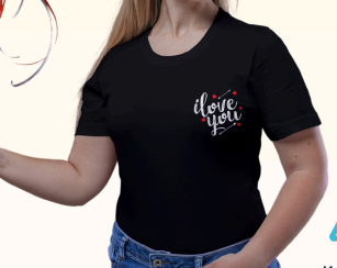 Camiseta I Love You - Kathavento