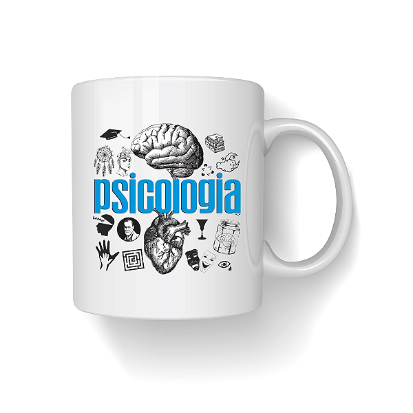 Caneca Personalizada Psicólogo Com Nome