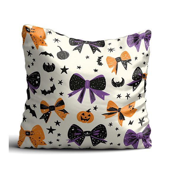 Almofada 35x35 Halloween Laços