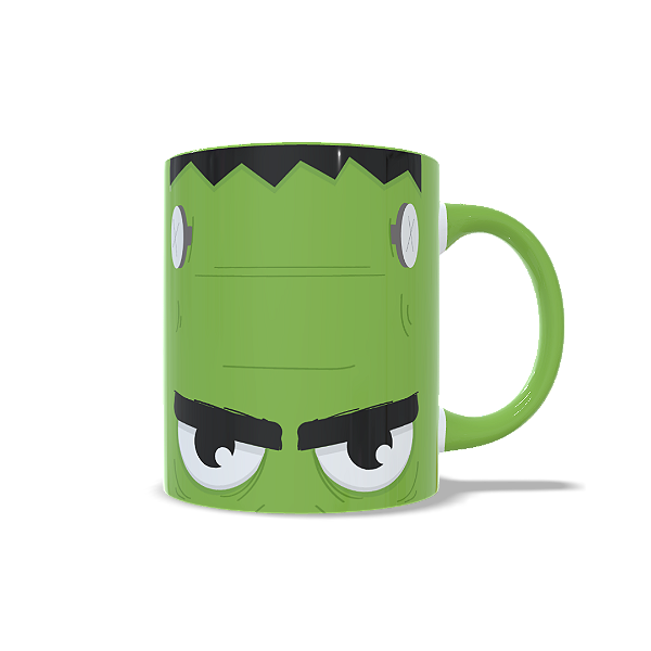 Caneca Frankstein – O Monstro Clássico na Sua Mão!