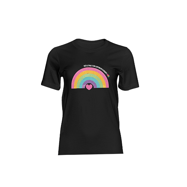 Camiseta Rosa Mãe Arco-Íris Kathavento