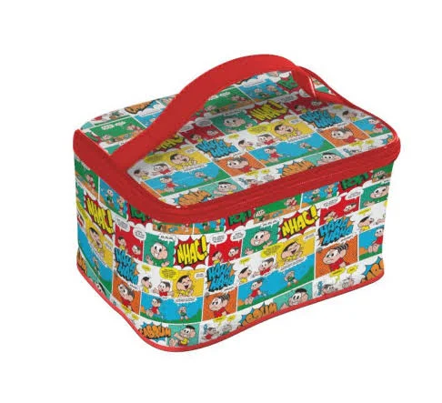 Bolsa Térmica Lancheira Quadrinhos Colorida - Turma da Mônica