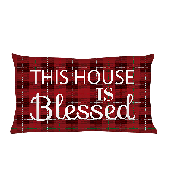 Almofada de natal Decorativa This House 49x33