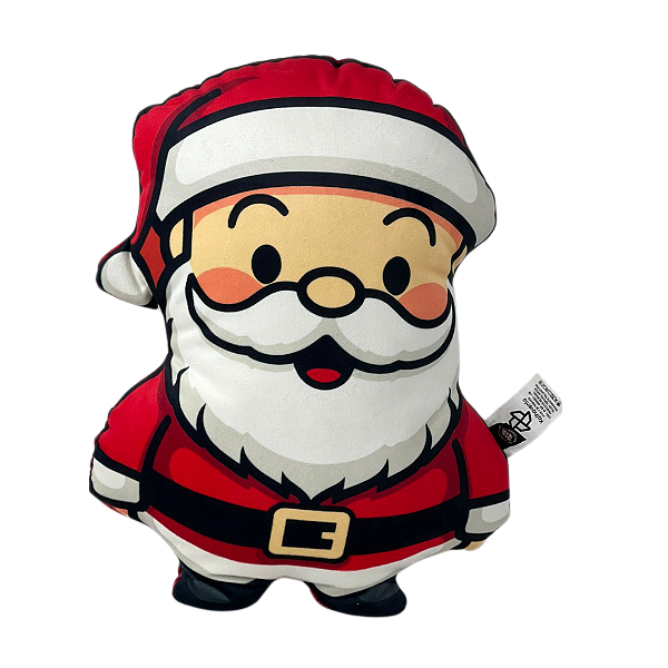 Almofada Formato Corpo Papai Noel De Natal Presente