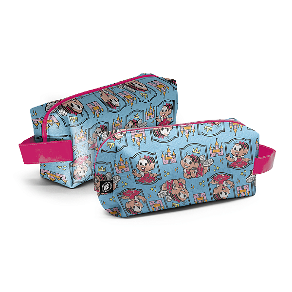 Necessaire Mônica Princesa Turma da Mônica | Estojo Infantil Oficial