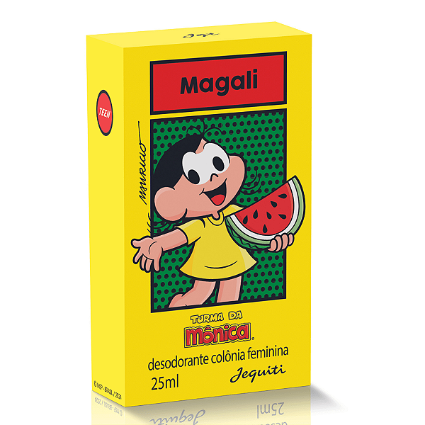 Desodorante Colônia Magali Jequiti 25ml - Turma da Mônica | Perfume Infantil