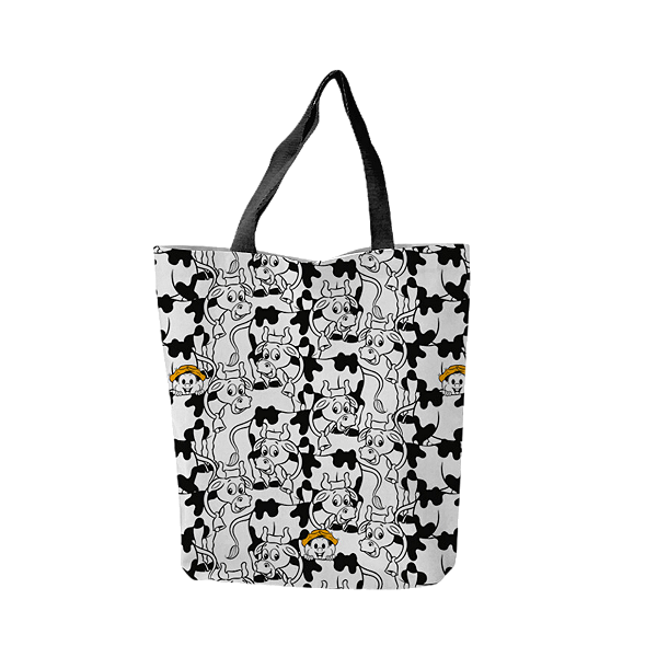 Eco Bag Chico Bento Vaca Maiada - Turma da Mônica