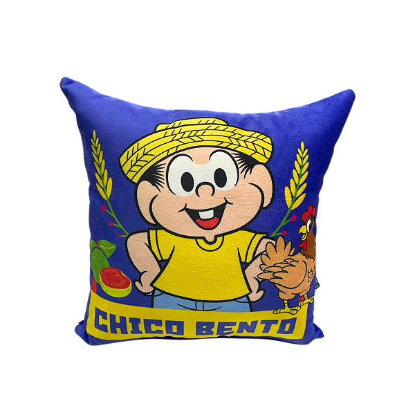 Almofada 35x35 Chico Bento Goiabeira - Turma da Monica