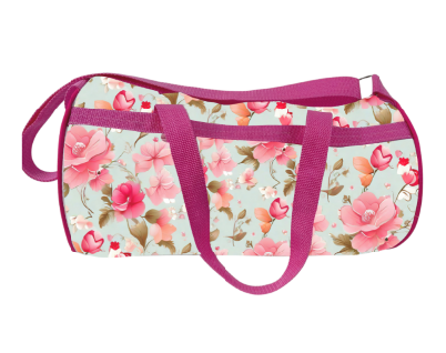 Bolsa Esportiva Flores Rosas