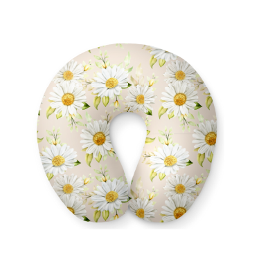 Almofada de Pescoço Margaridas