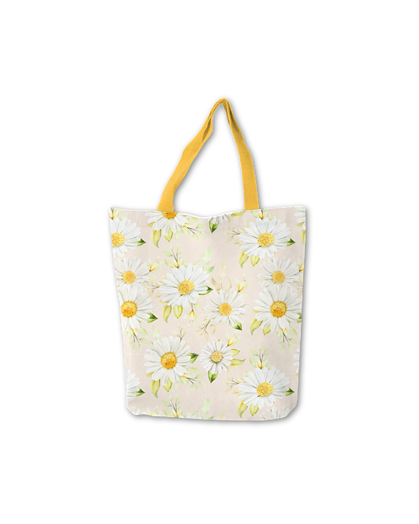 Bolsa Sacola Margaridas