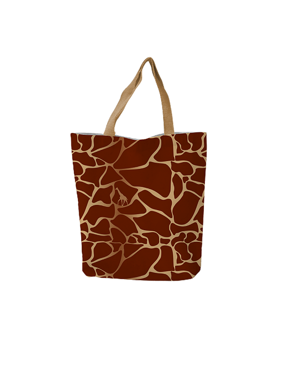 Bolsa Sacola Ecobag Estampa de Girafa – Estilo e Originalidade para o Dia a Dia