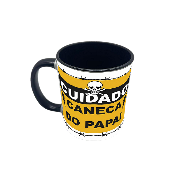 Caneca  presente cuidado  caneca do papai