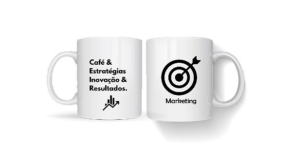Caneca Porcelana 325ml Marketing Personalizada