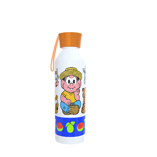 Garrafa Aluminio 600ml Goiabeira Chico Bento