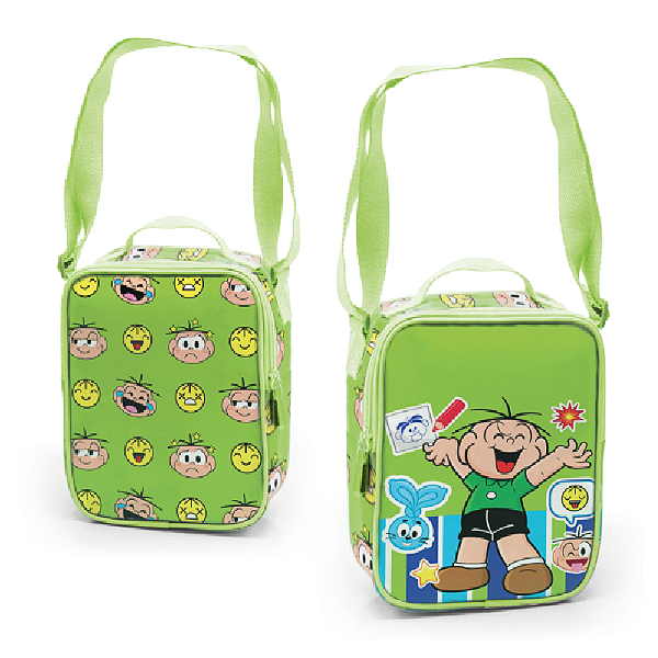 Shoulder Bag Térmica Cebolinha Monimoji - Turma da Mônica
