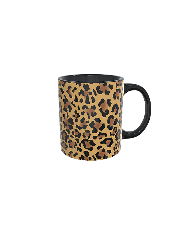 Caneca Porcelana 325ml Onça