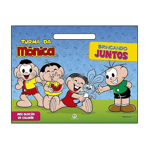 Livro Brincando Juntos – Turma da Mônica | Leitura Divertida sobre Amizade e Cooperação