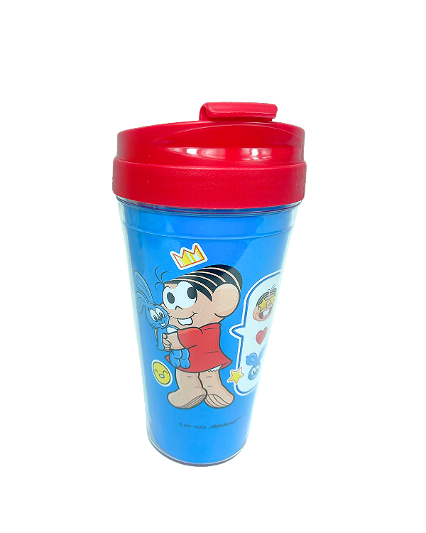 Copo Bucks Acrílico Mônica 470ml – Turma da Mônica | Praticidade com Estilo no Dia a Dia